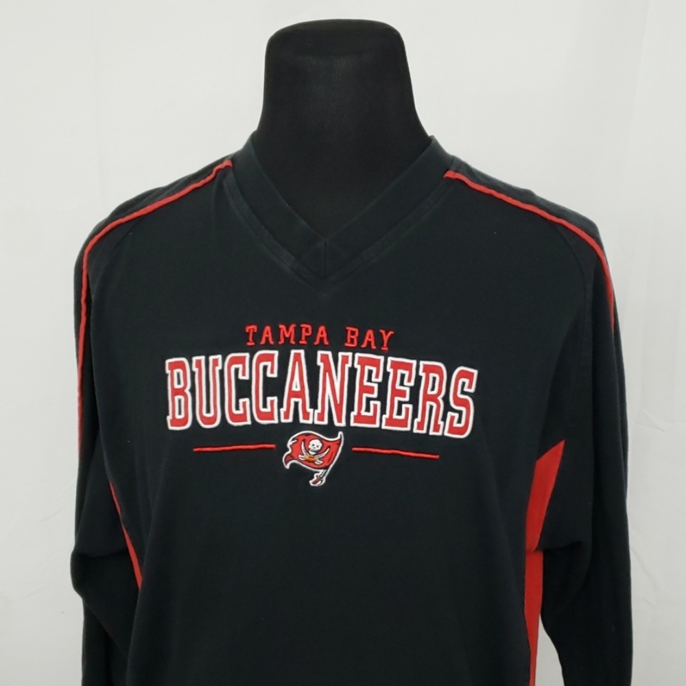 Vtg Tampa Bay Buccaneers Long Sleeve Spellout